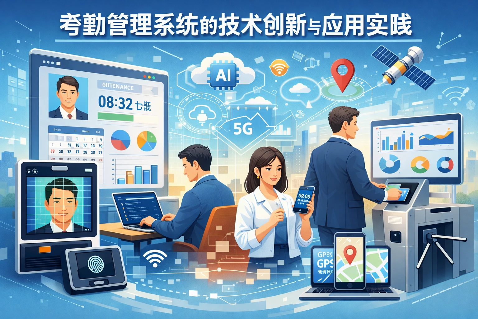 考勤管理系统的技术创新与应用实践