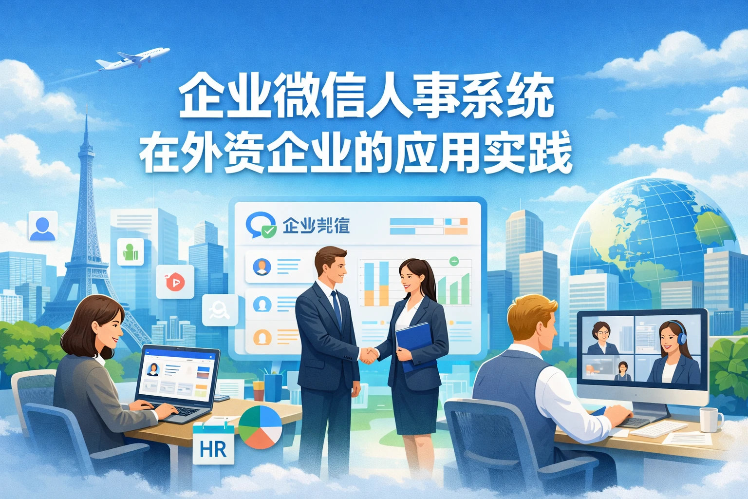 企业微信人事系统在外资企业的应用实践