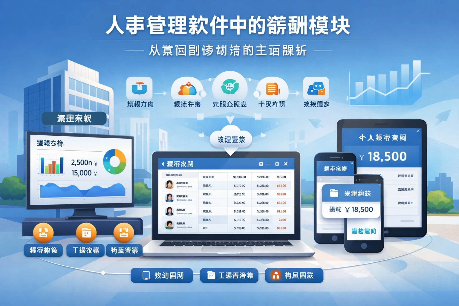 人事管理软件中的薪酬模块：从集团到移动端的全面解析