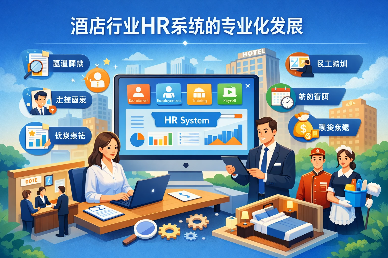 酒店行业HR系统的专业化发展