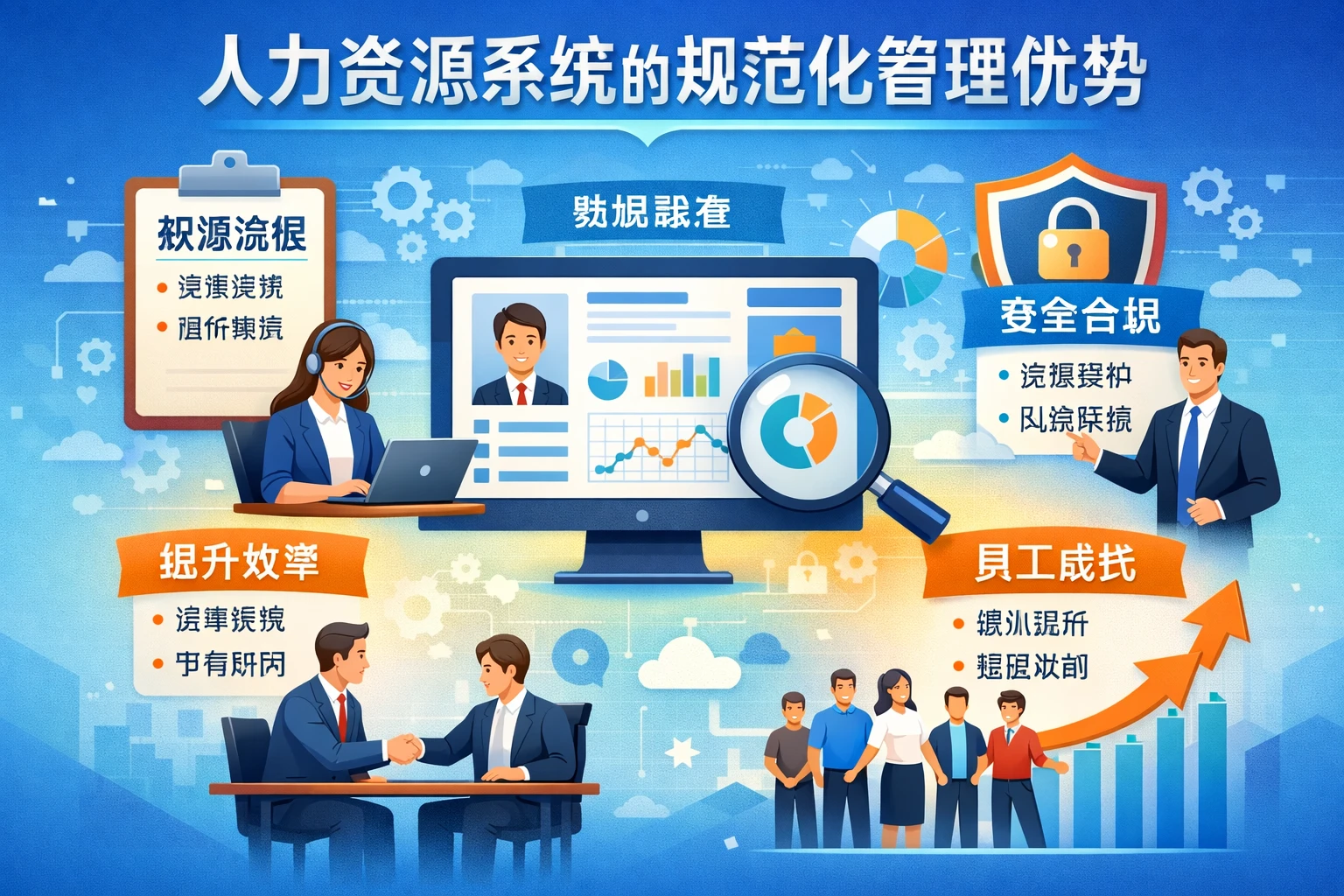 人力资源系统的规范化管理优势