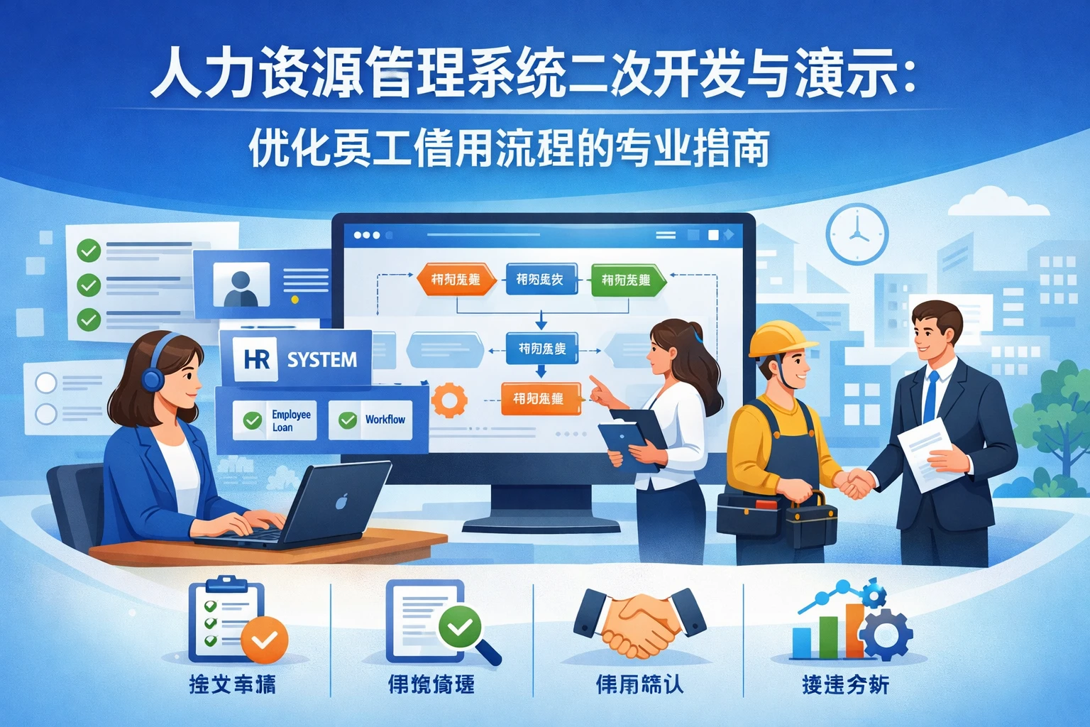 人力资源管理系统二次开发与演示：优化员工借用流程的专业指南