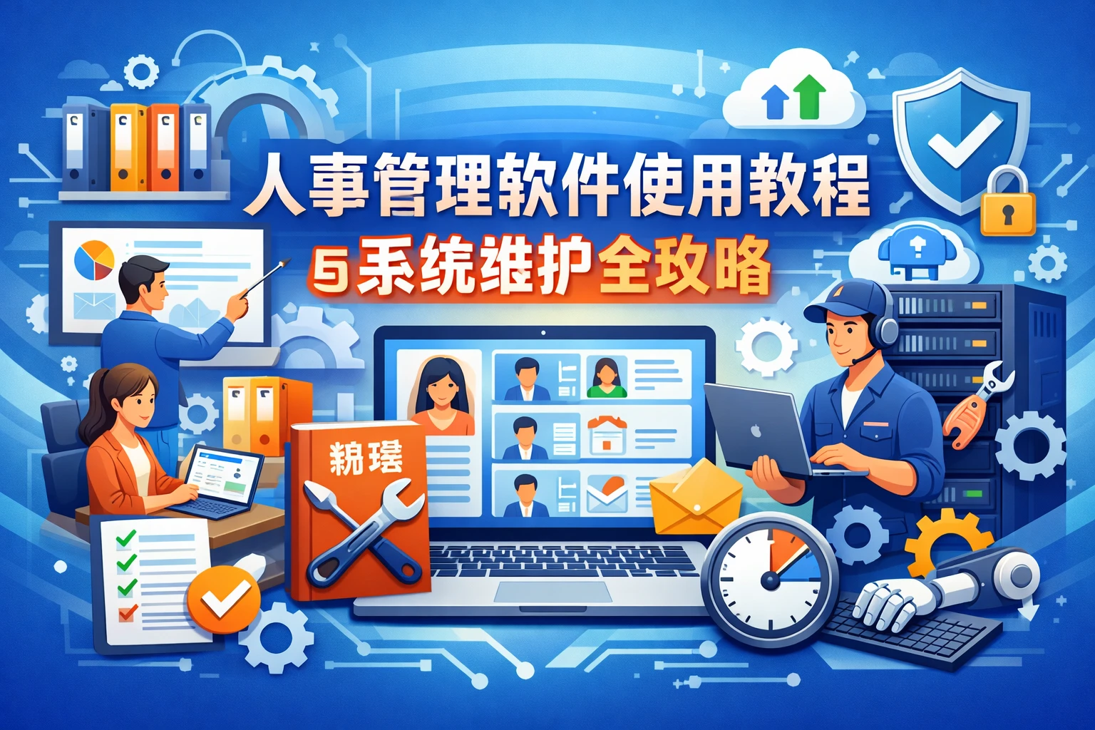 人事管理软件使用教程与系统维护全攻略