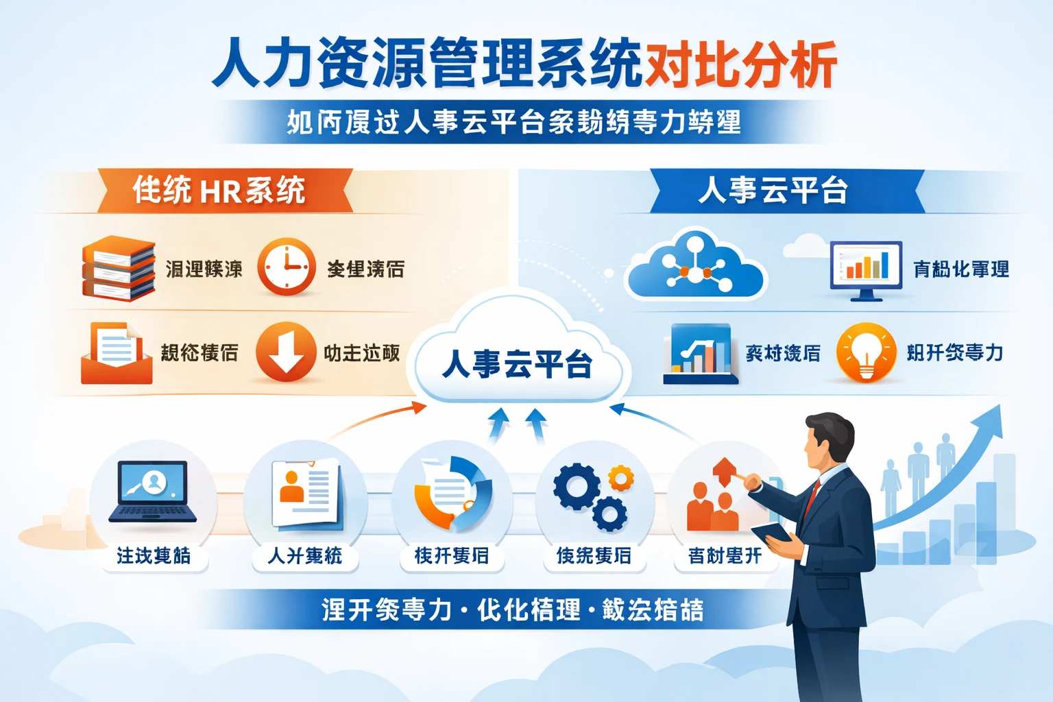 人力资源管理系统对比分析：如何通过人事云平台实现领导力转型