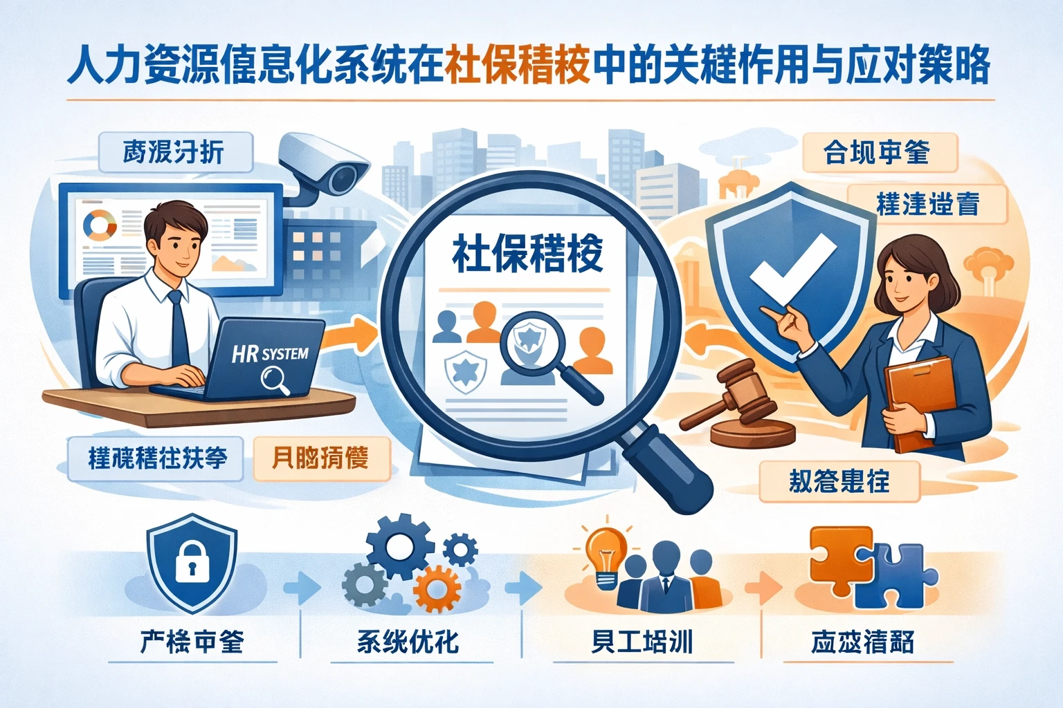 人力资源信息化系统在社保稽核中的关键作用与应对策略