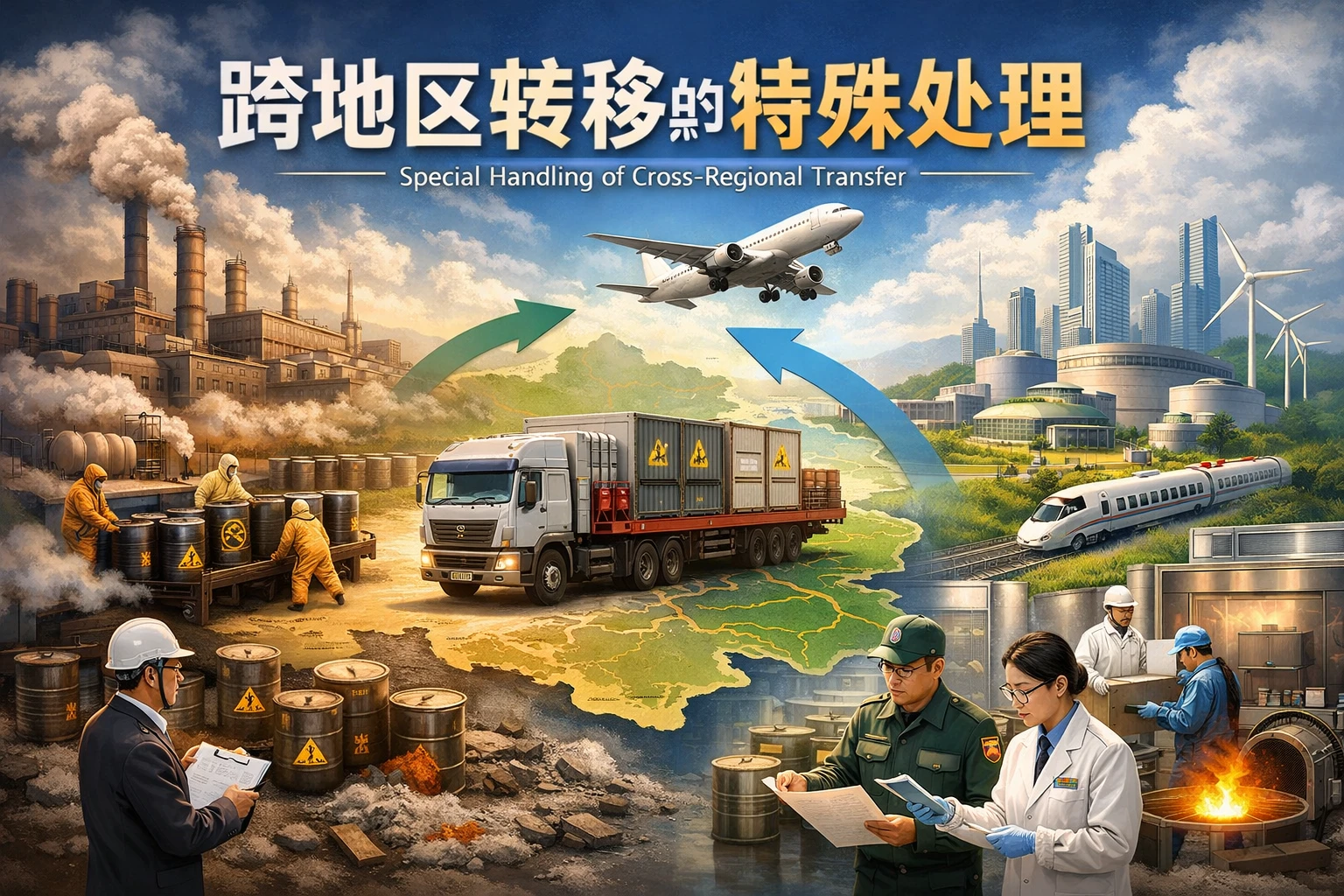 跨地区转移的特殊处理