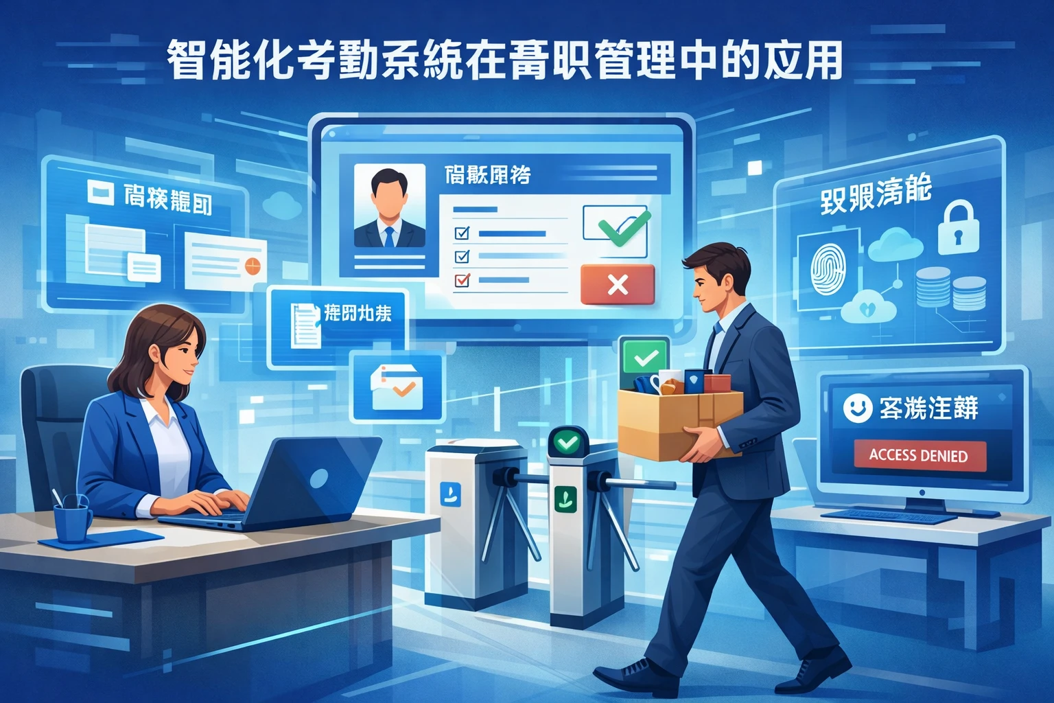 智能化考勤系统在离职管理中的应用