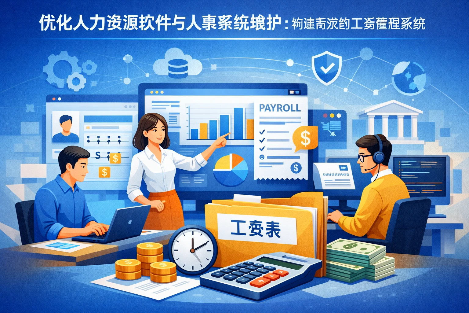 优化人力资源软件与人事系统维护：构建高效的工资管理系统