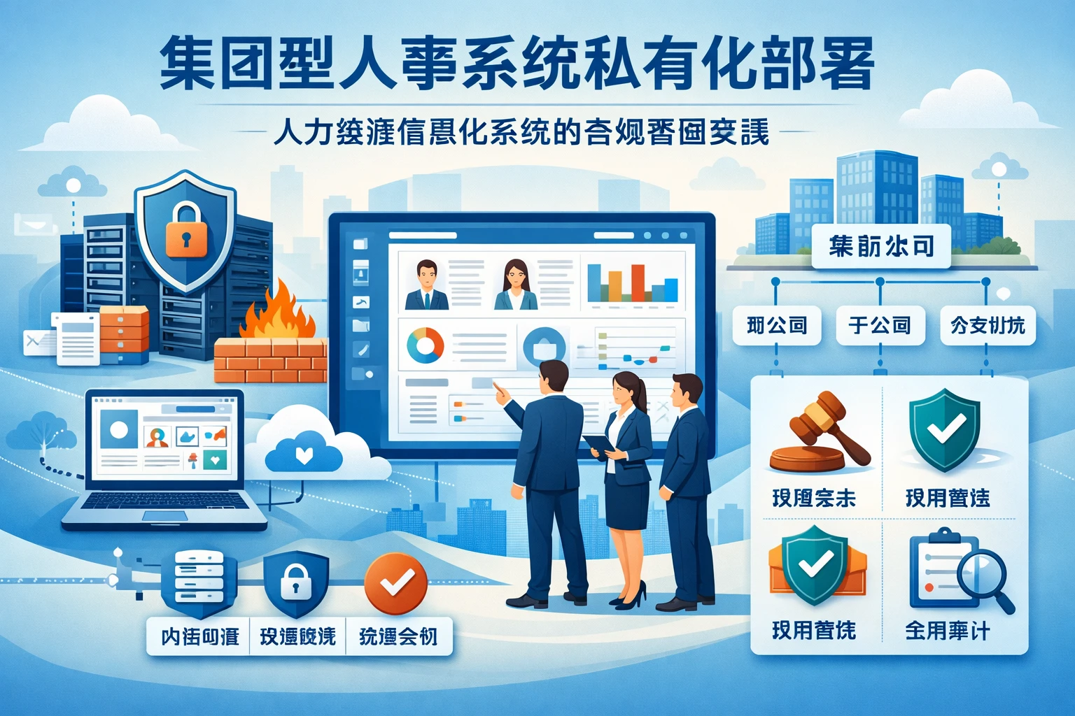 集团型人事系统私有化部署：人力资源信息化系统的合规管理实践