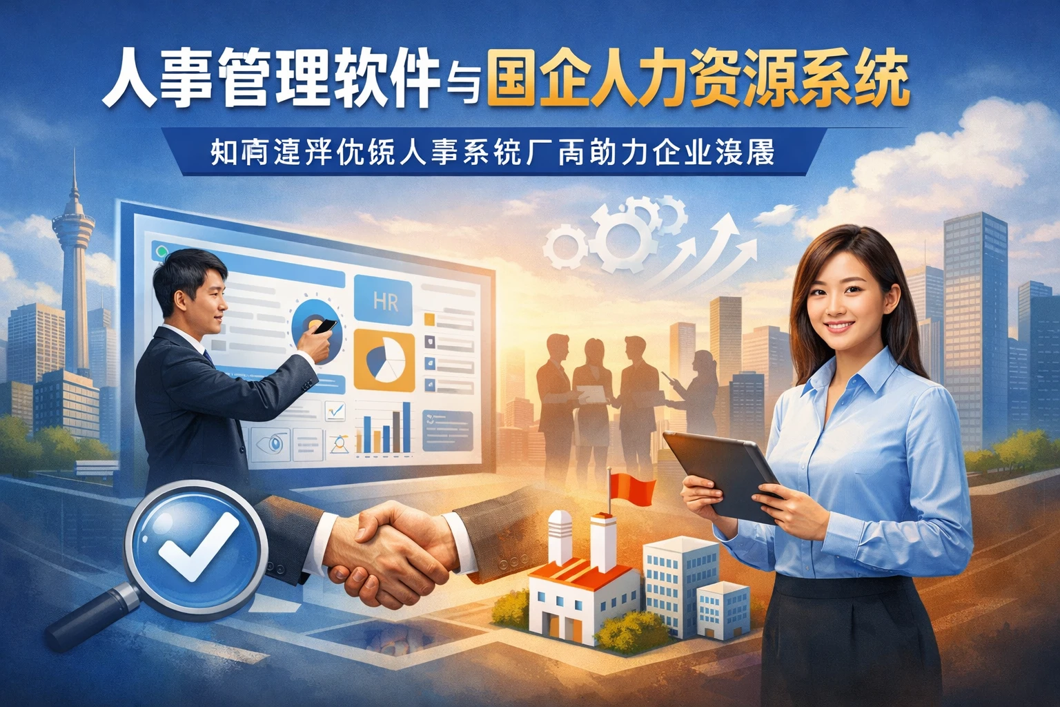 人事管理软件与国企人力资源系统：如何选择优质人事系统厂商助力企业发展