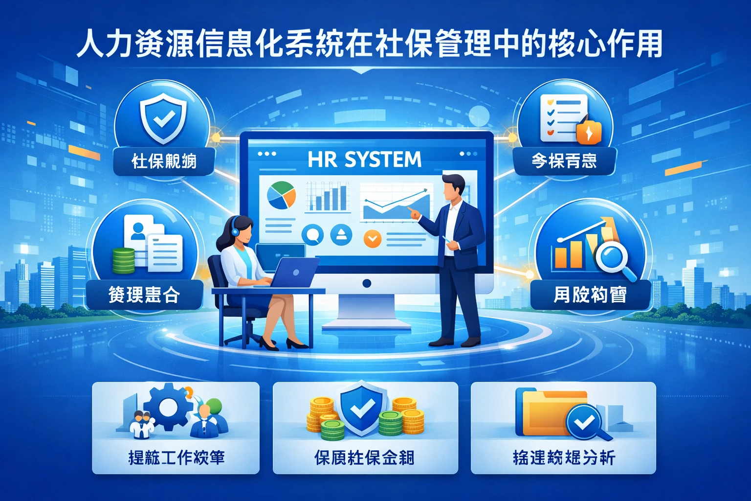 人力资源信息化系统在社保管理中的核心作用