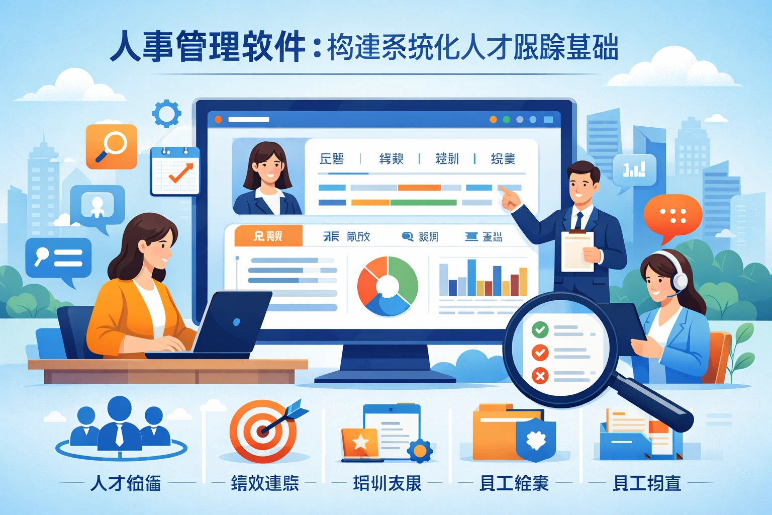 人事管理软件：构建系统化人才跟踪基础