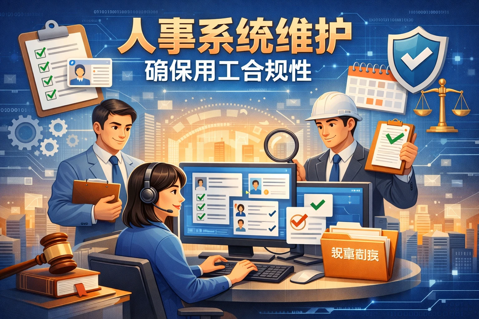 人事系统维护确保用工合规性