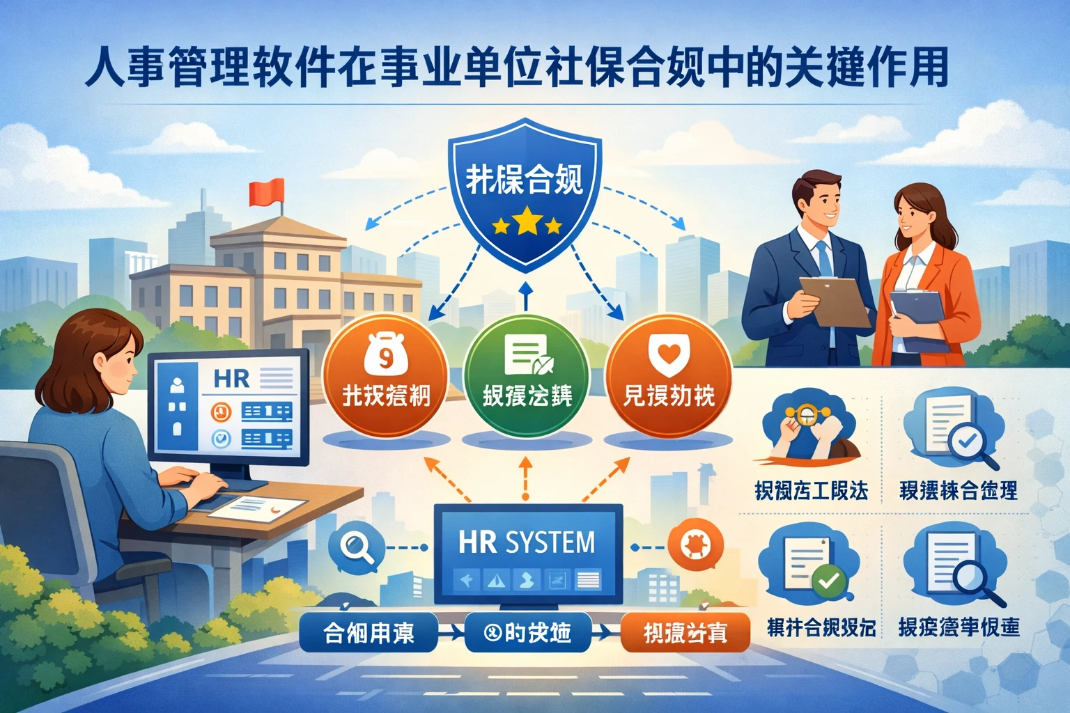 人事管理软件在事业单位社保合规中的关键作用