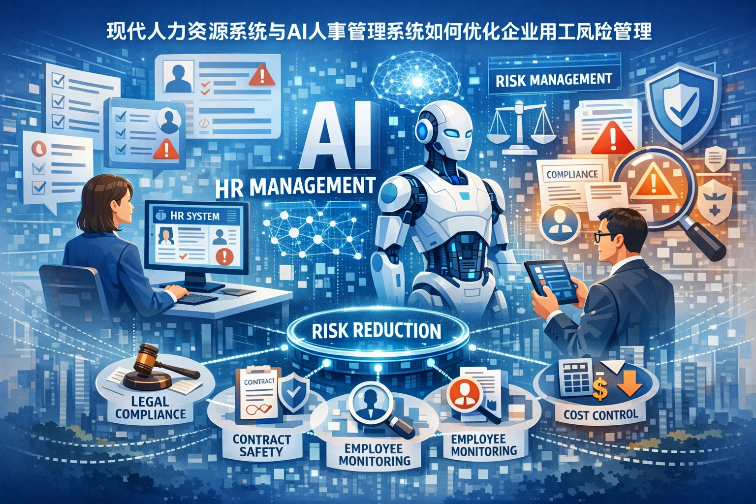 现代人力资源系统与AI人事管理系统如何优化企业用工风险管理