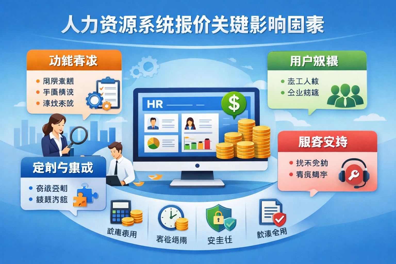 人力资源系统报价的关键影响因素