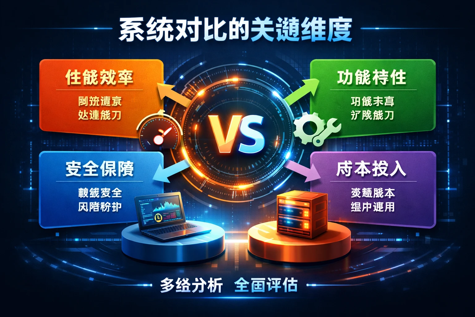 系统对比的关键维度