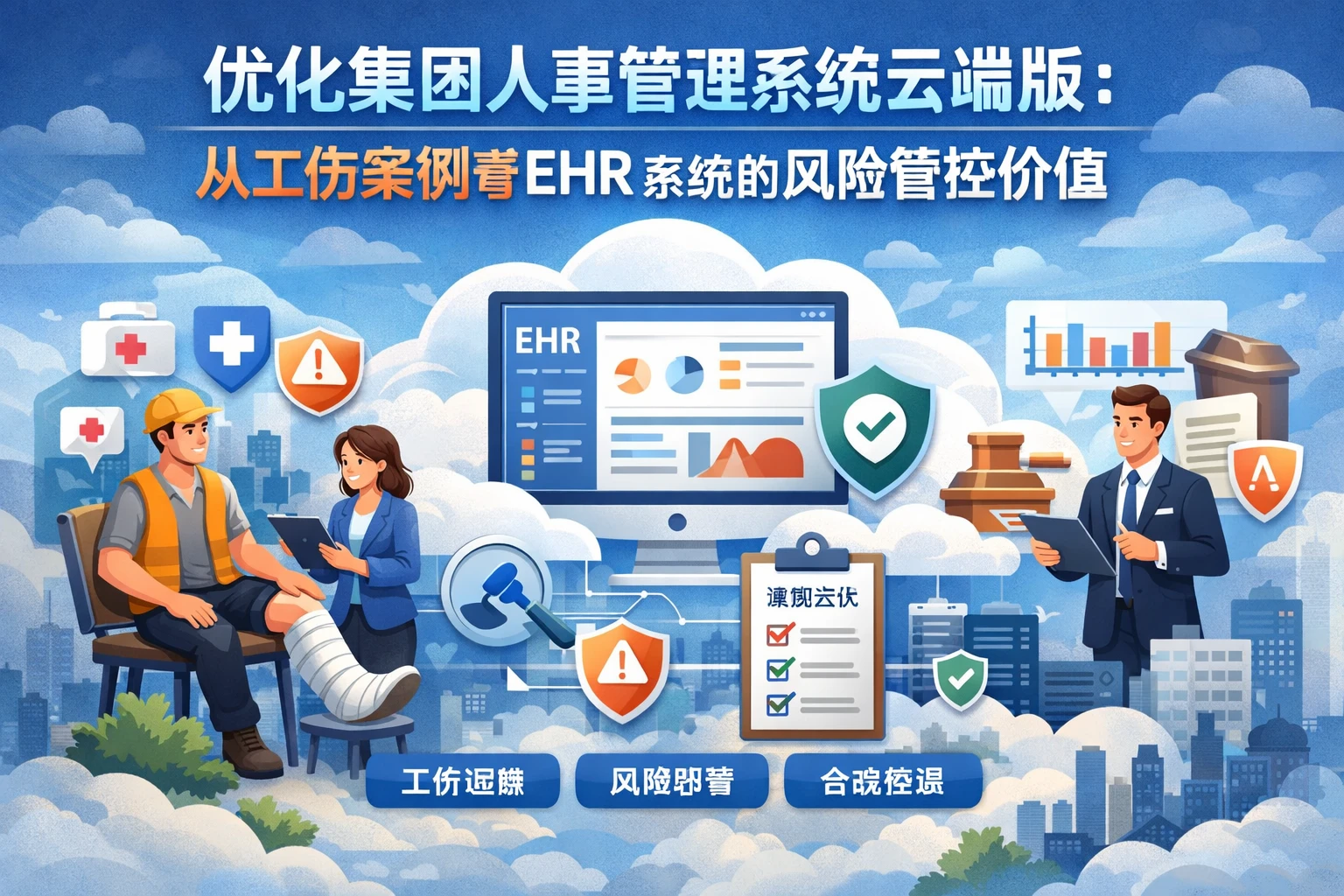 优化集团人事管理系统云端版：从工伤案例看EHR系统的风险管控价值