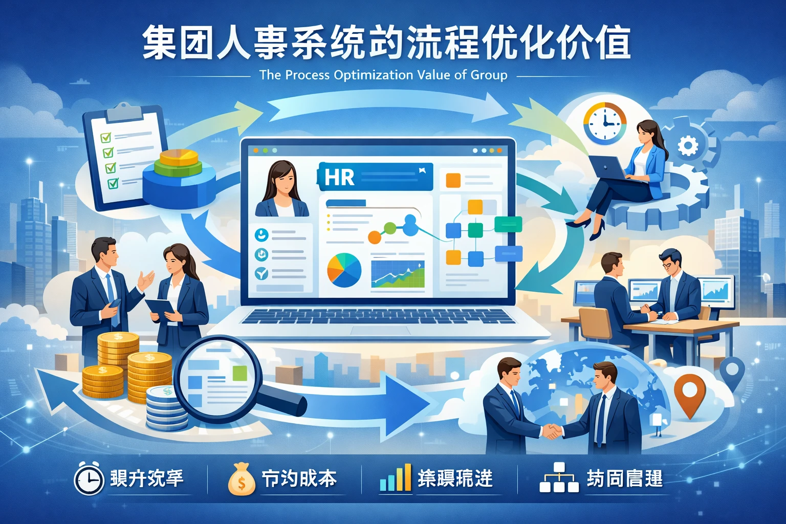集团人事系统的流程优化价值