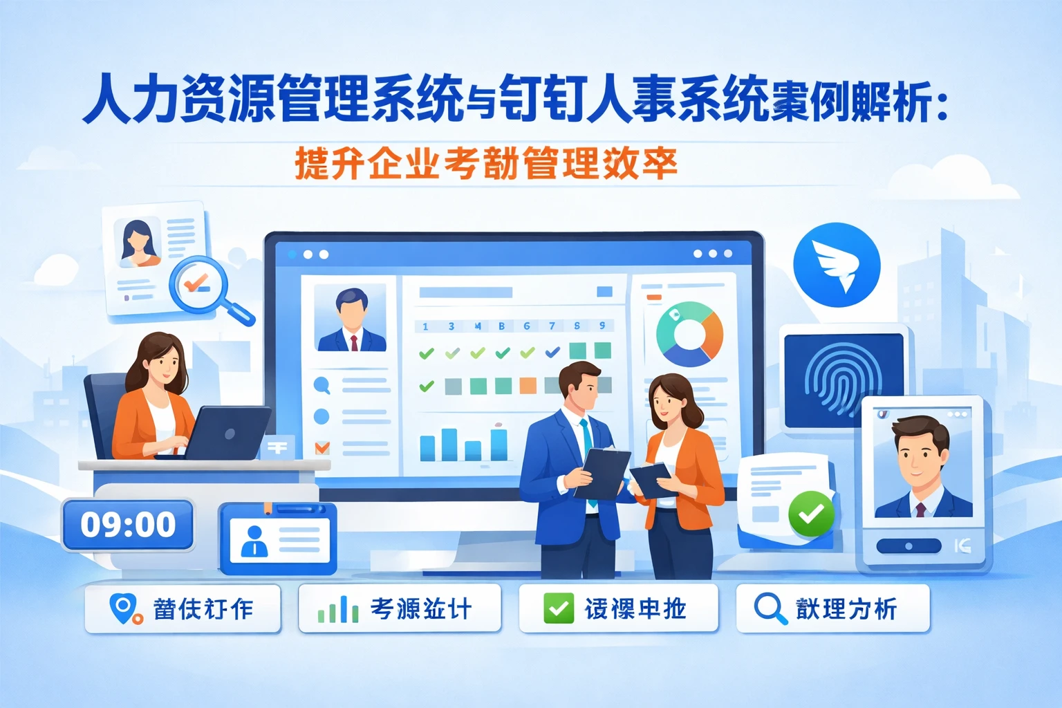 人力资源管理系统与钉钉人事系统案例解析：提升企业考勤管理效率