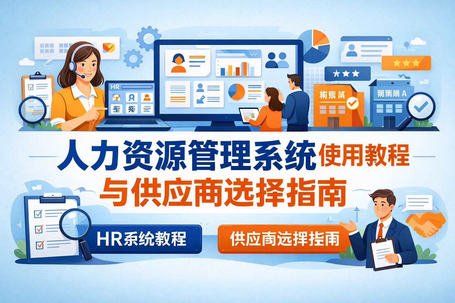人力资源管理系统使用教程与供应商选择指南