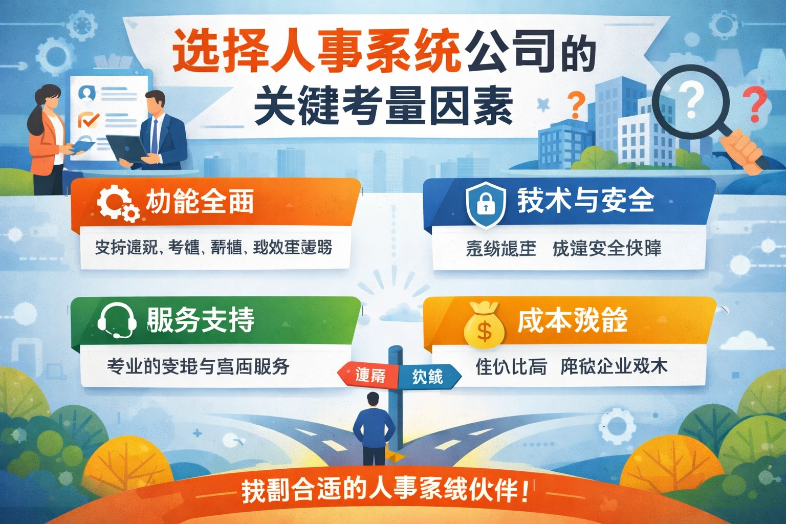 选择人事系统公司的关键考量因素