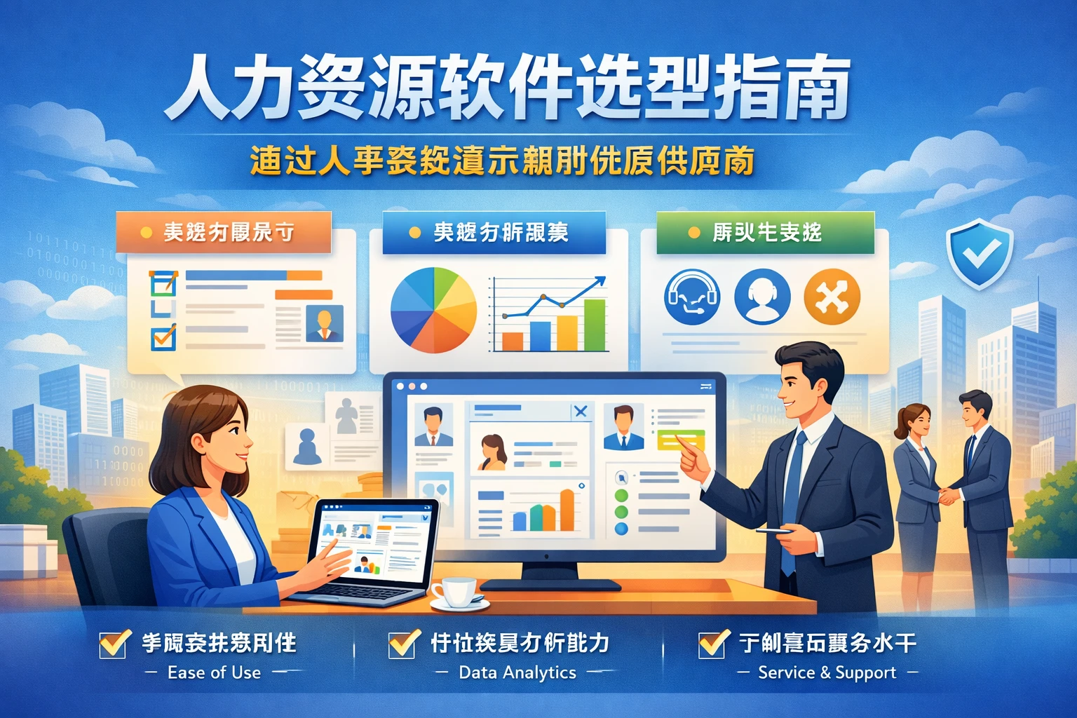 人力资源软件选型指南：通过人事系统演示甄别优质供应商