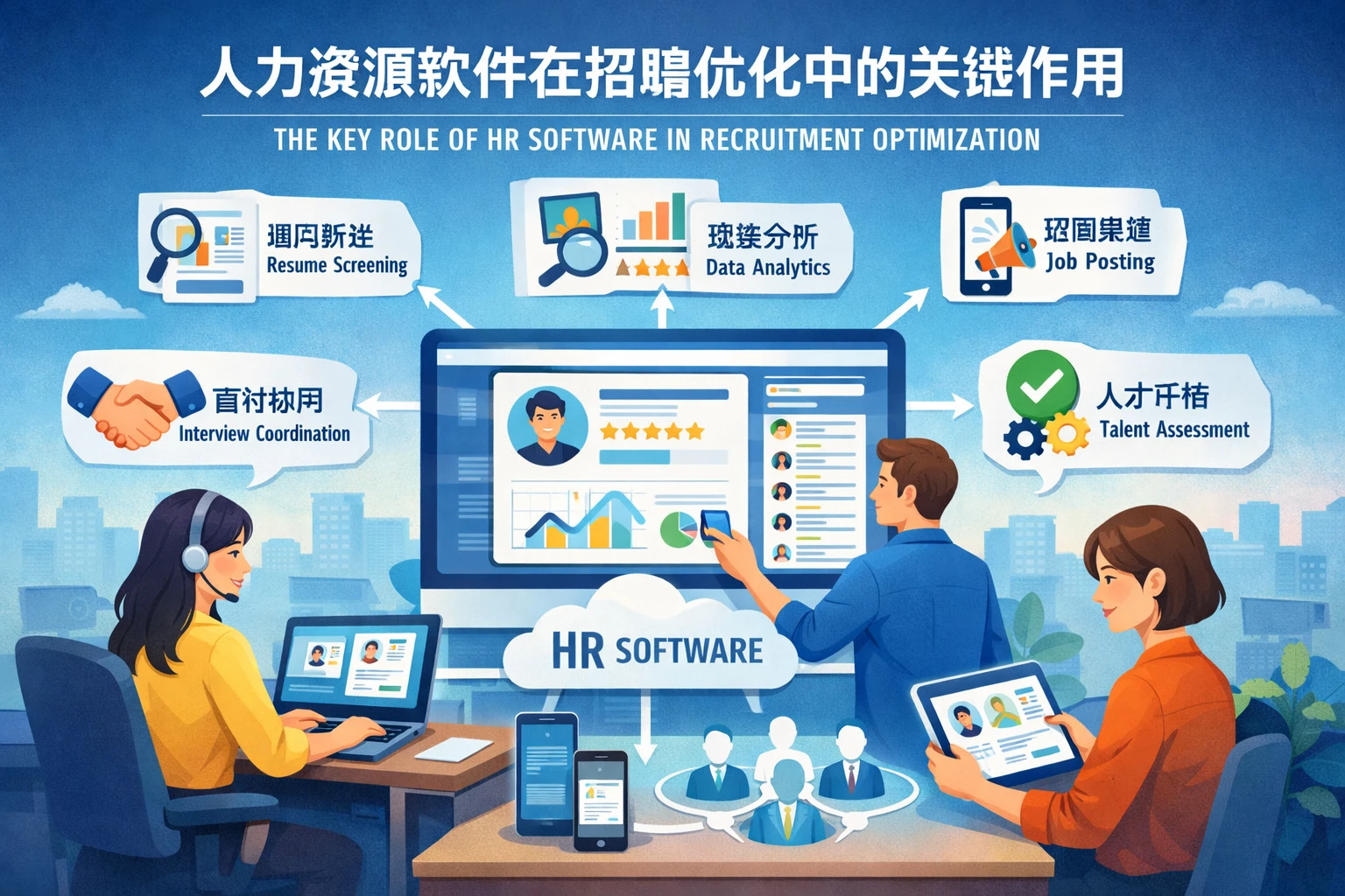 人力资源软件在招聘优化中的关键作用