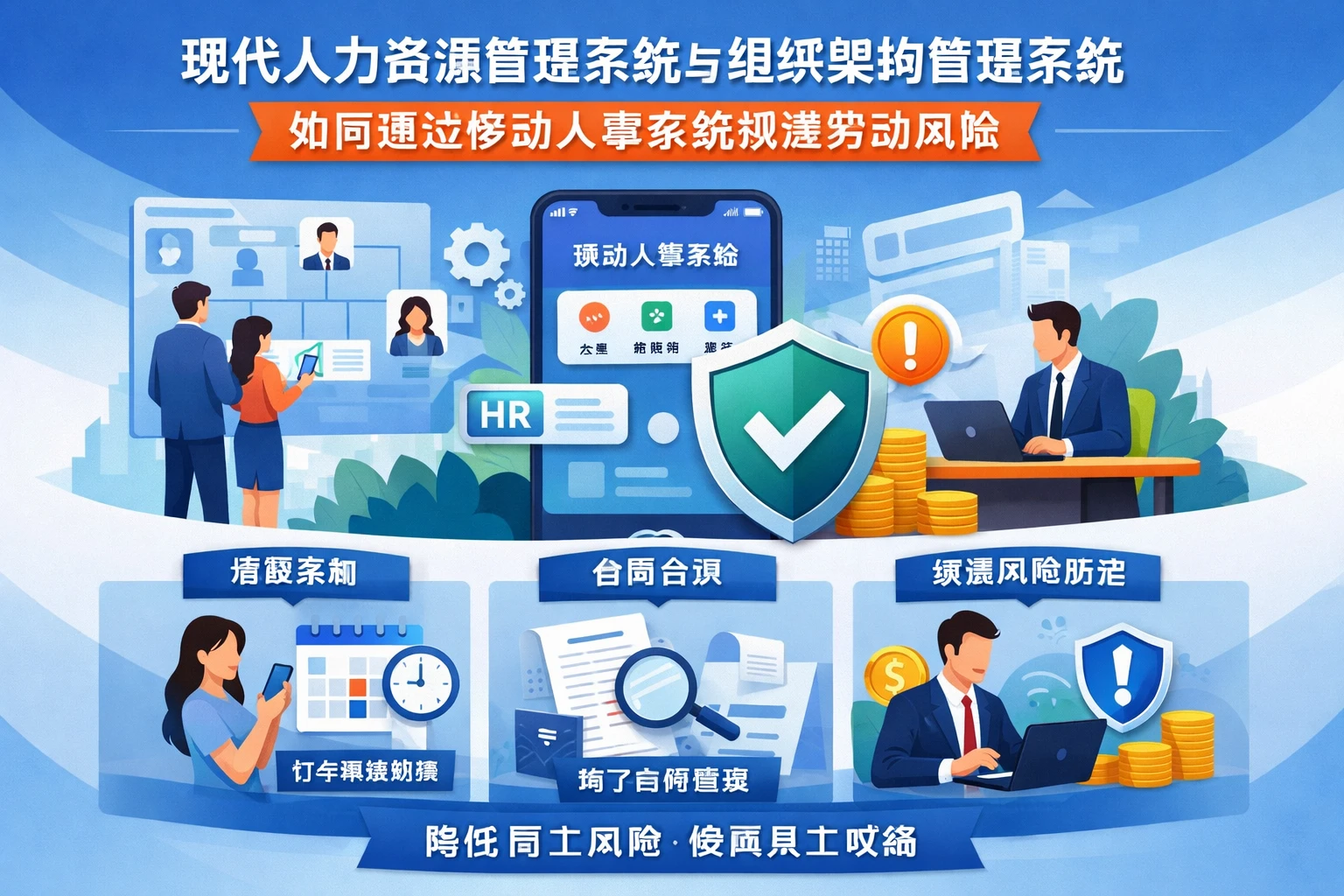 现代人力资源管理系统与组织架构管理系统如何通过移动人事系统规避劳动风险