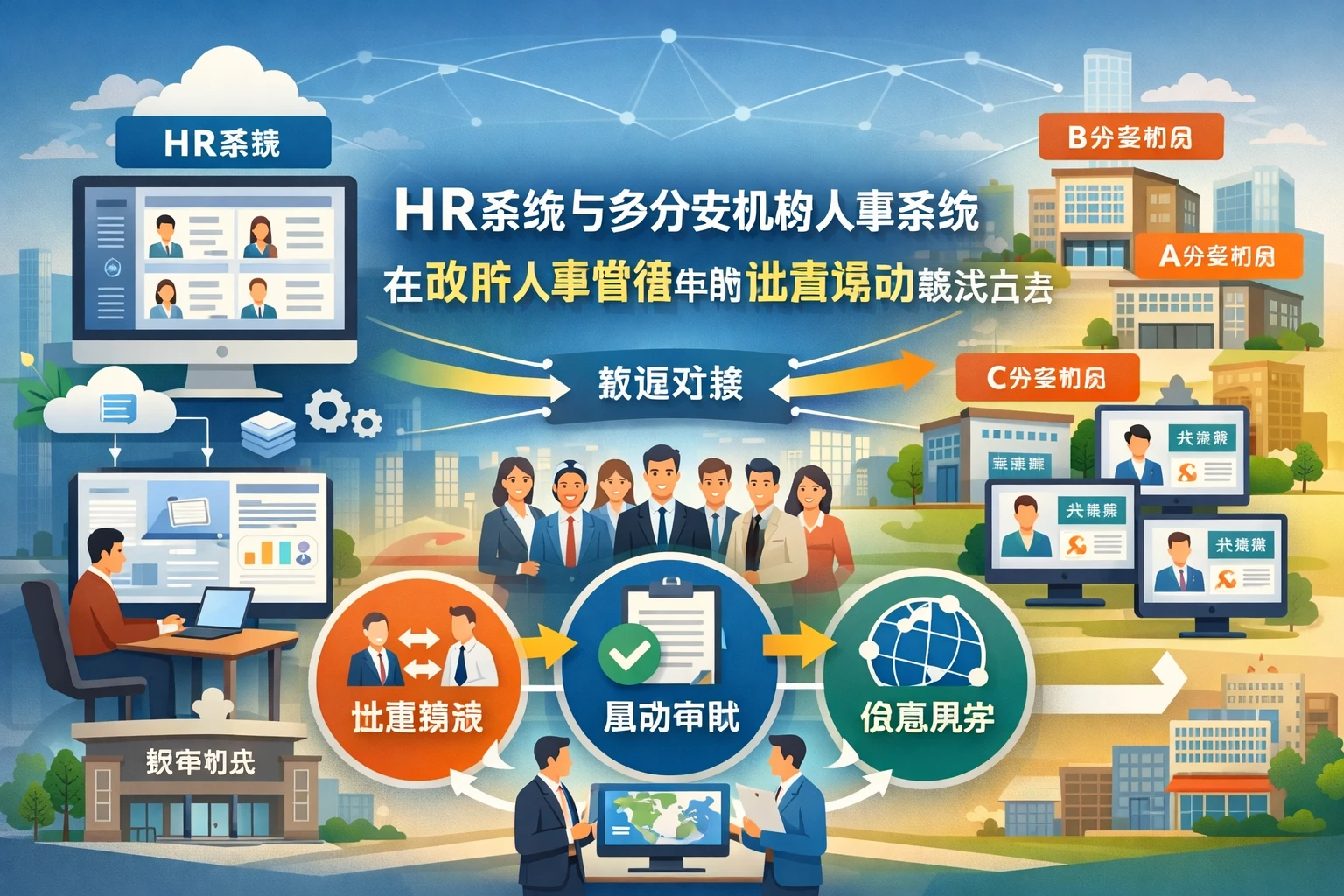 HR系统与多分支机构人事系统在政府人事管理中的批量调动解决方案