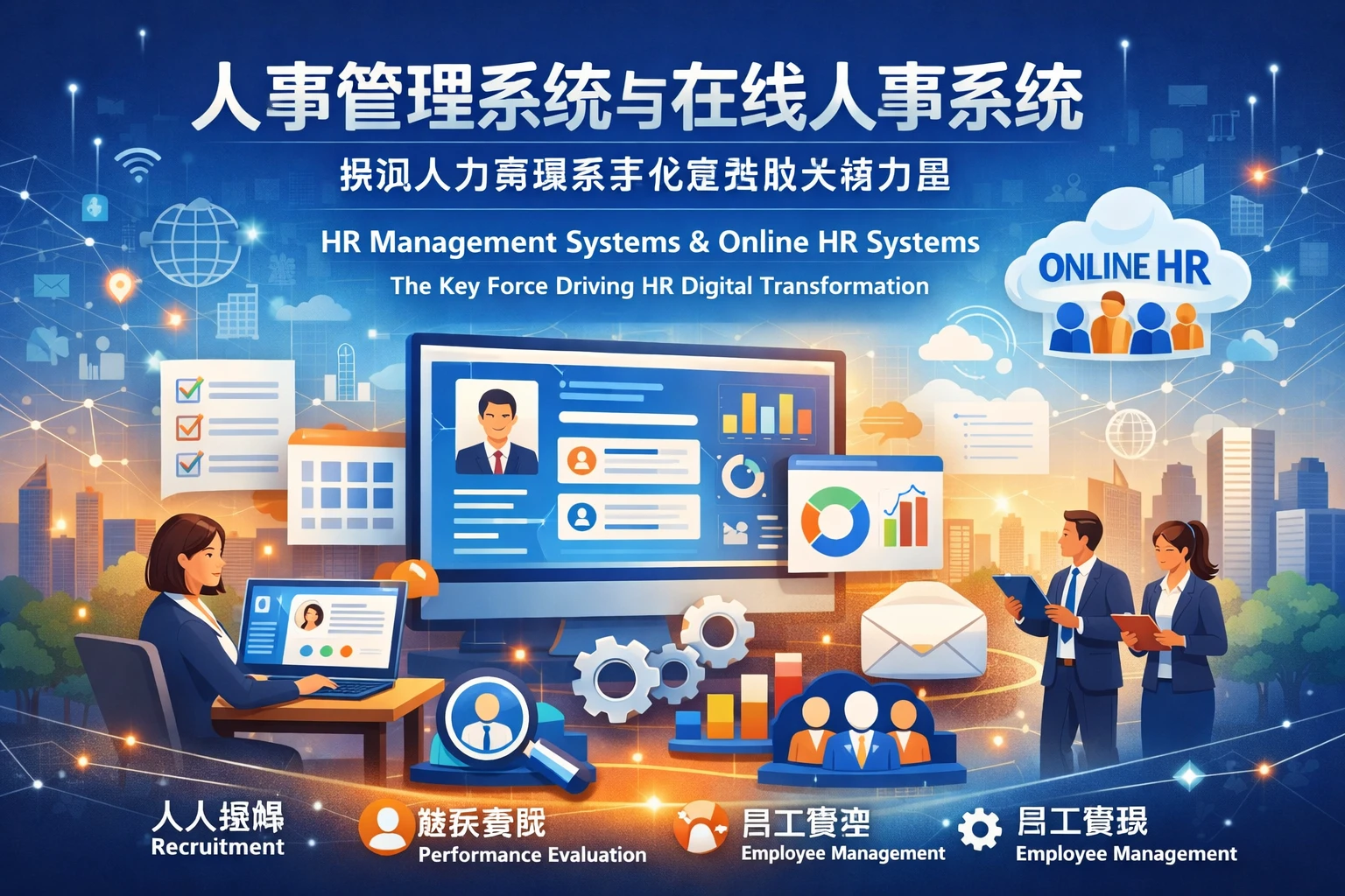 人事管理系统与在线人事系统：驱动人力资源数字化转型的关键力量