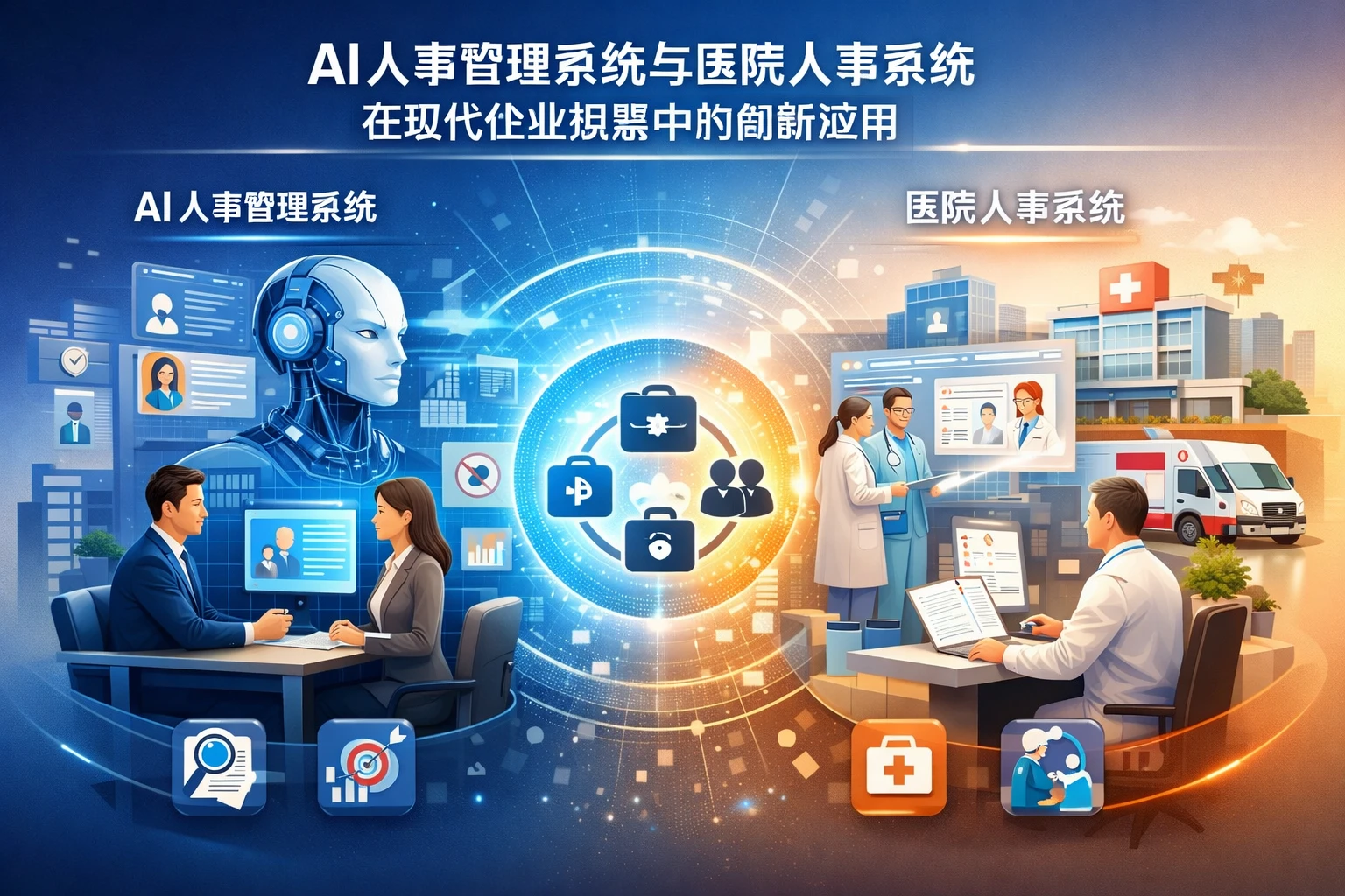 AI人事管理系统与医院人事系统在现代企业招聘中的创新应用