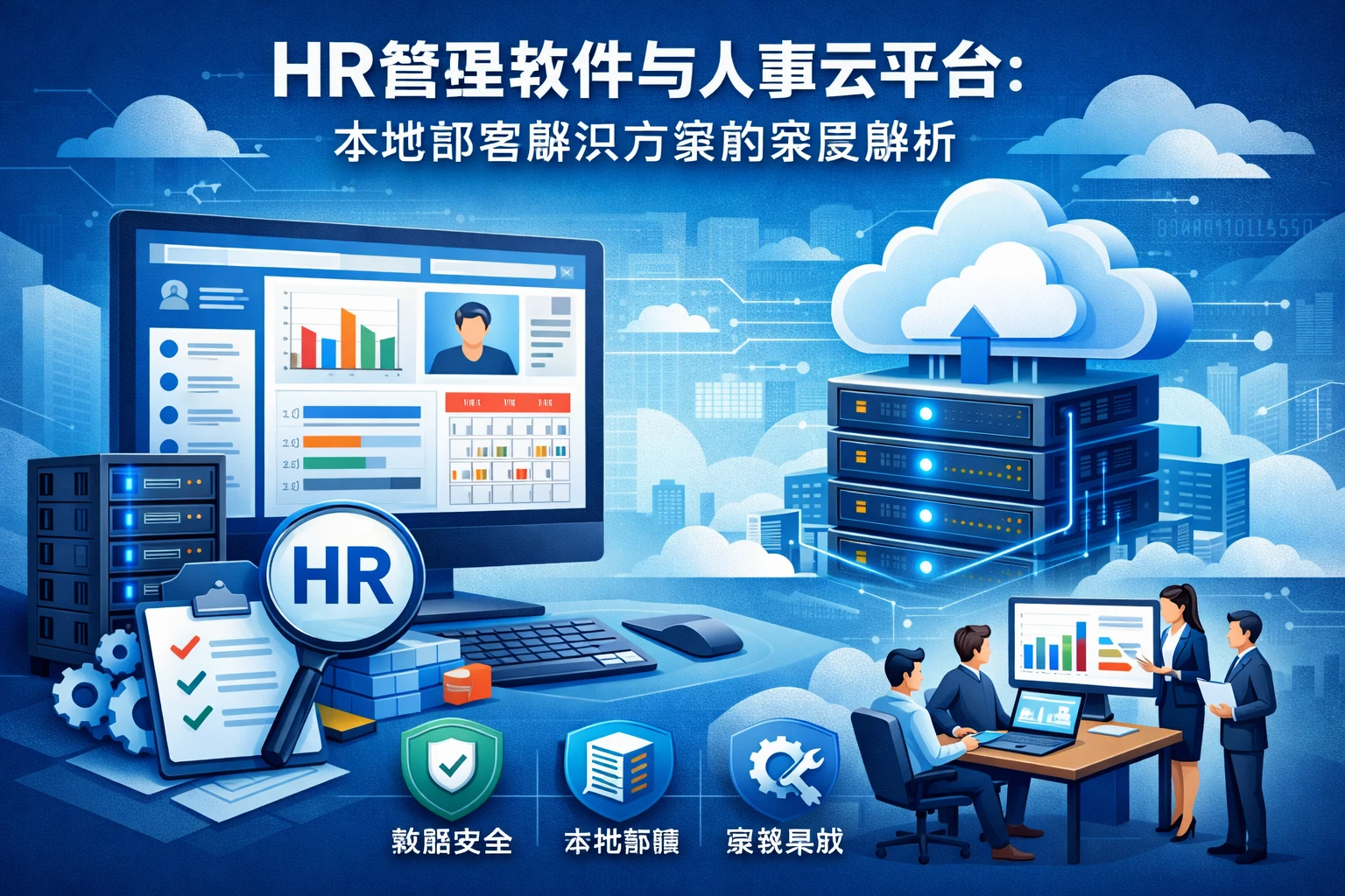 HR管理软件与人事云平台：本地部署解决方案的深度解析