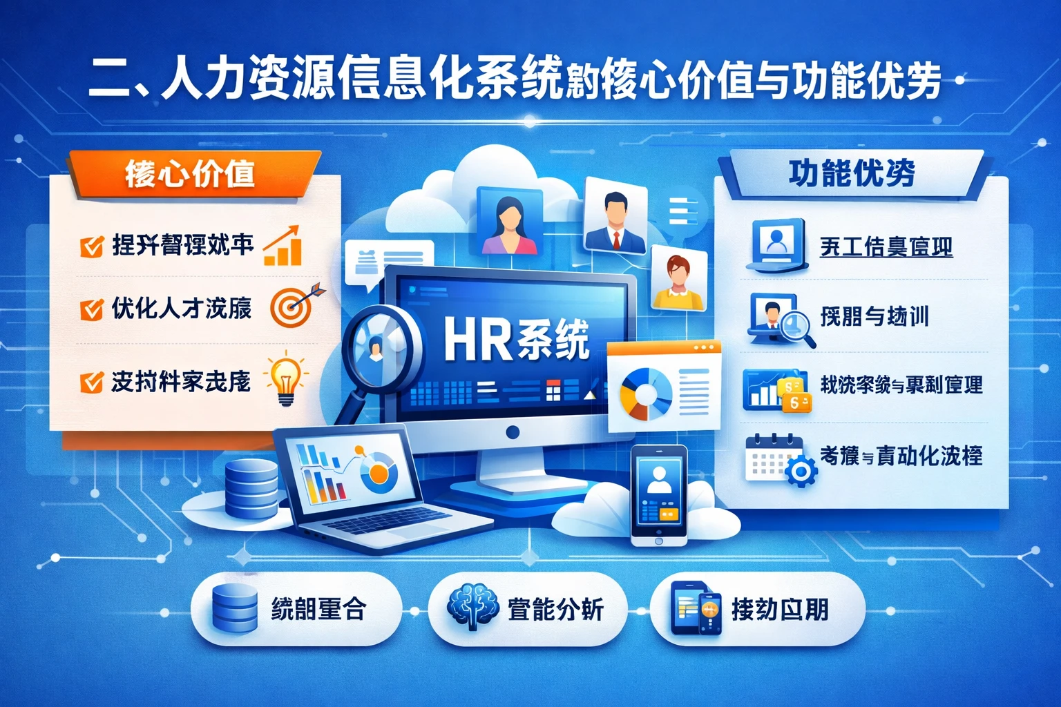 二、人力资源信息化系统的核心价值与功能优势