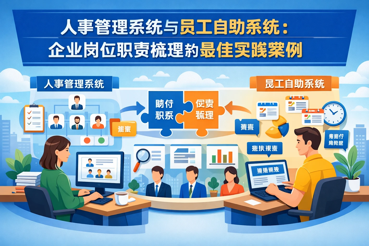 人事管理系统与员工自助系统：企业岗位职责梳理的最佳实践案例