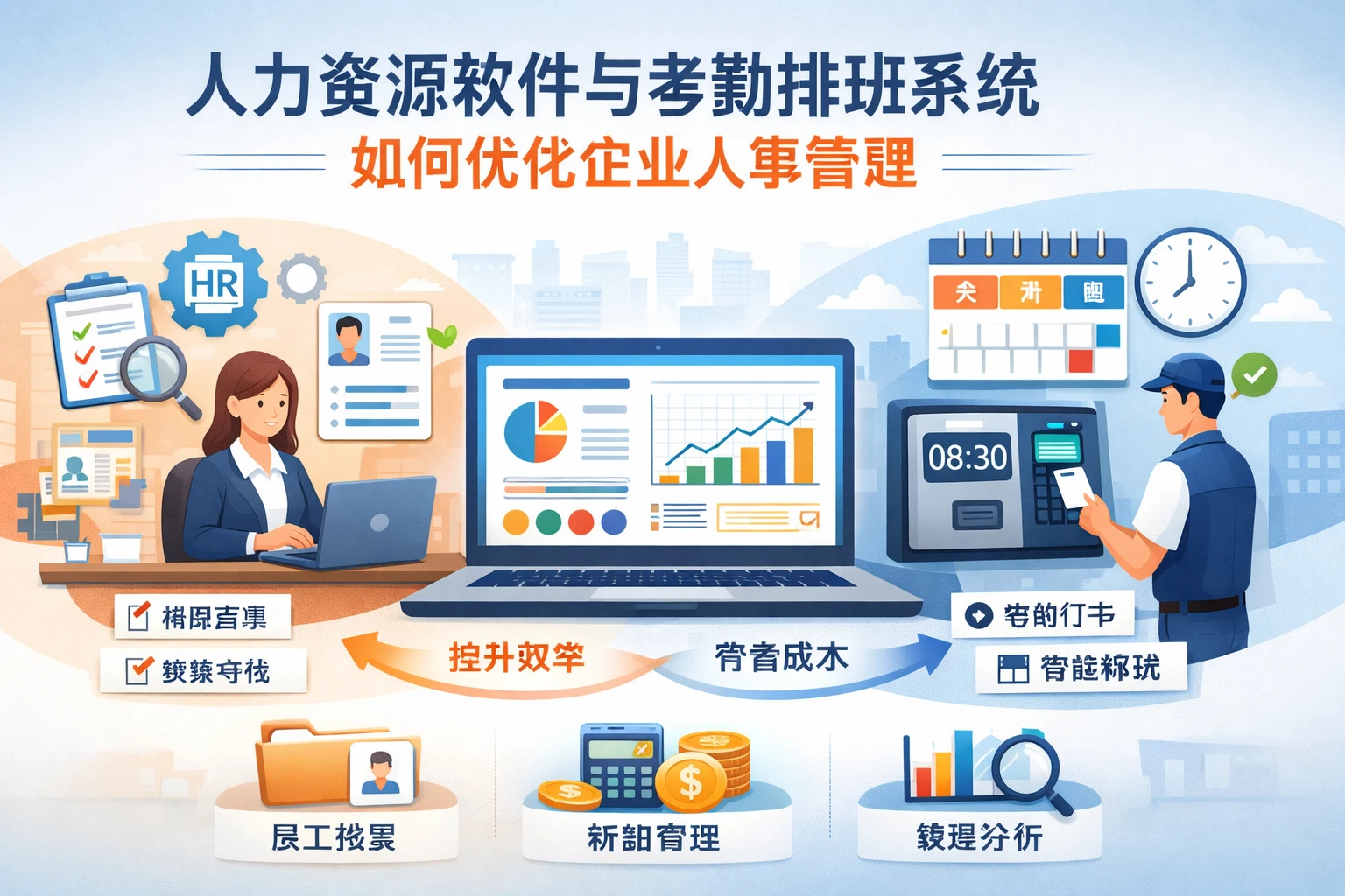 人力资源软件与考勤排班系统如何优化企业人事管理