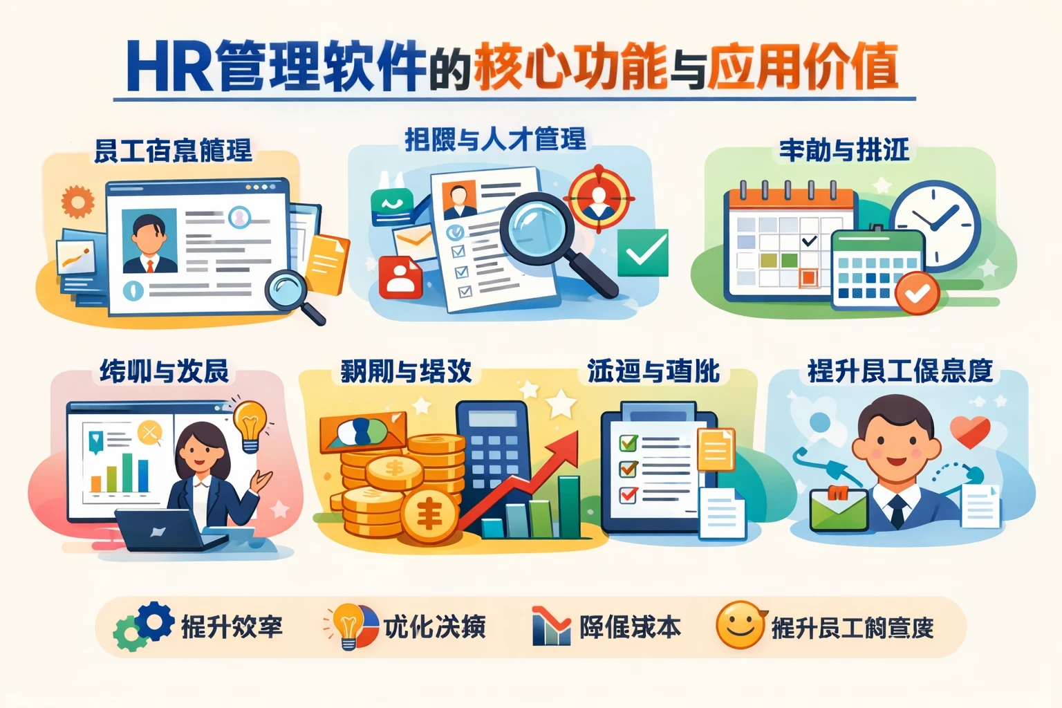 HR管理软件的核心功能与应用价值