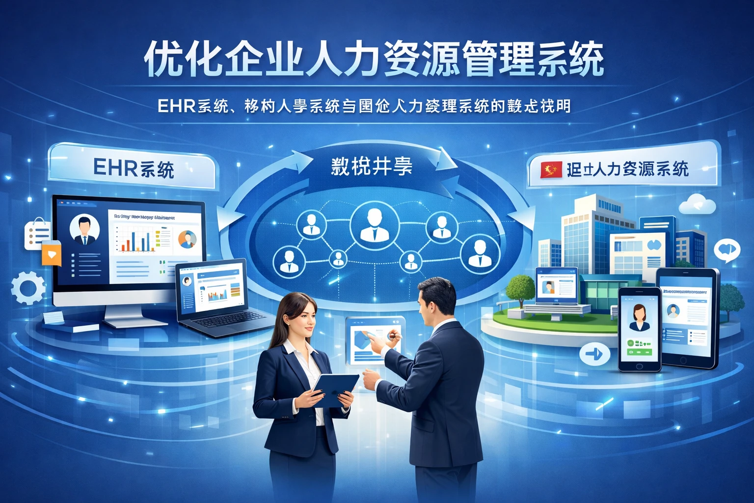 优化企业人力资源管理系统：EHR系统、移动人事系统与国企人力资源系统的整合应用