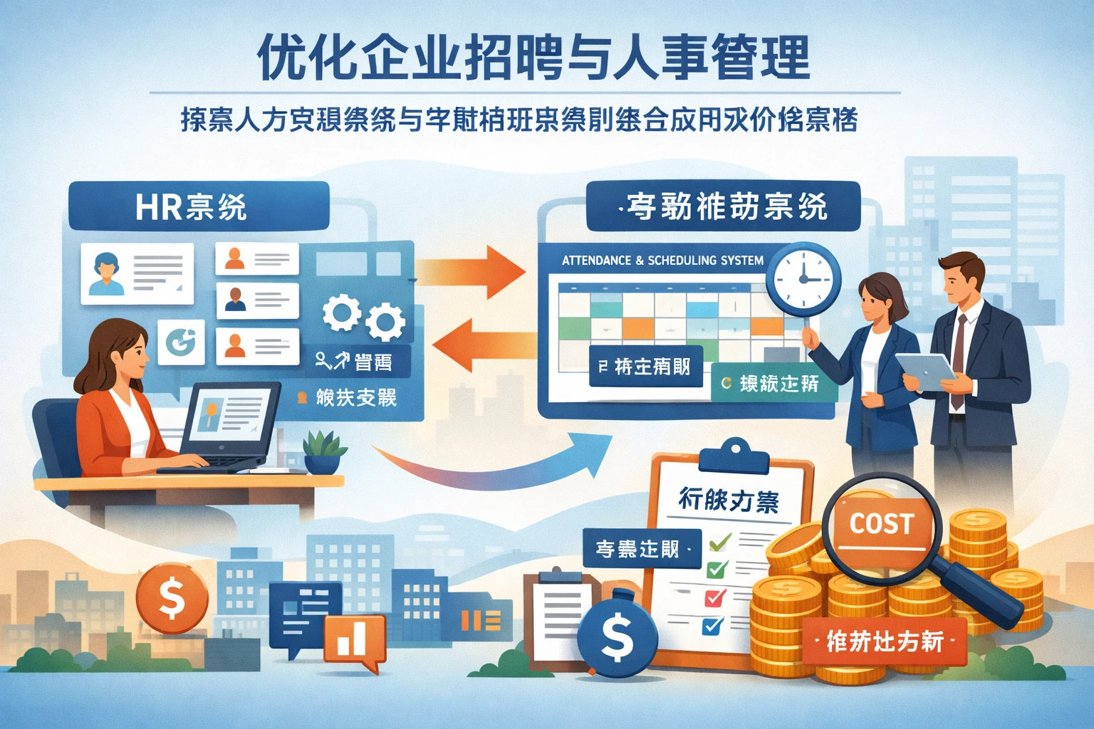优化企业招聘与人事管理：探索人力资源系统与考勤排班系统的综合应用及价格策略