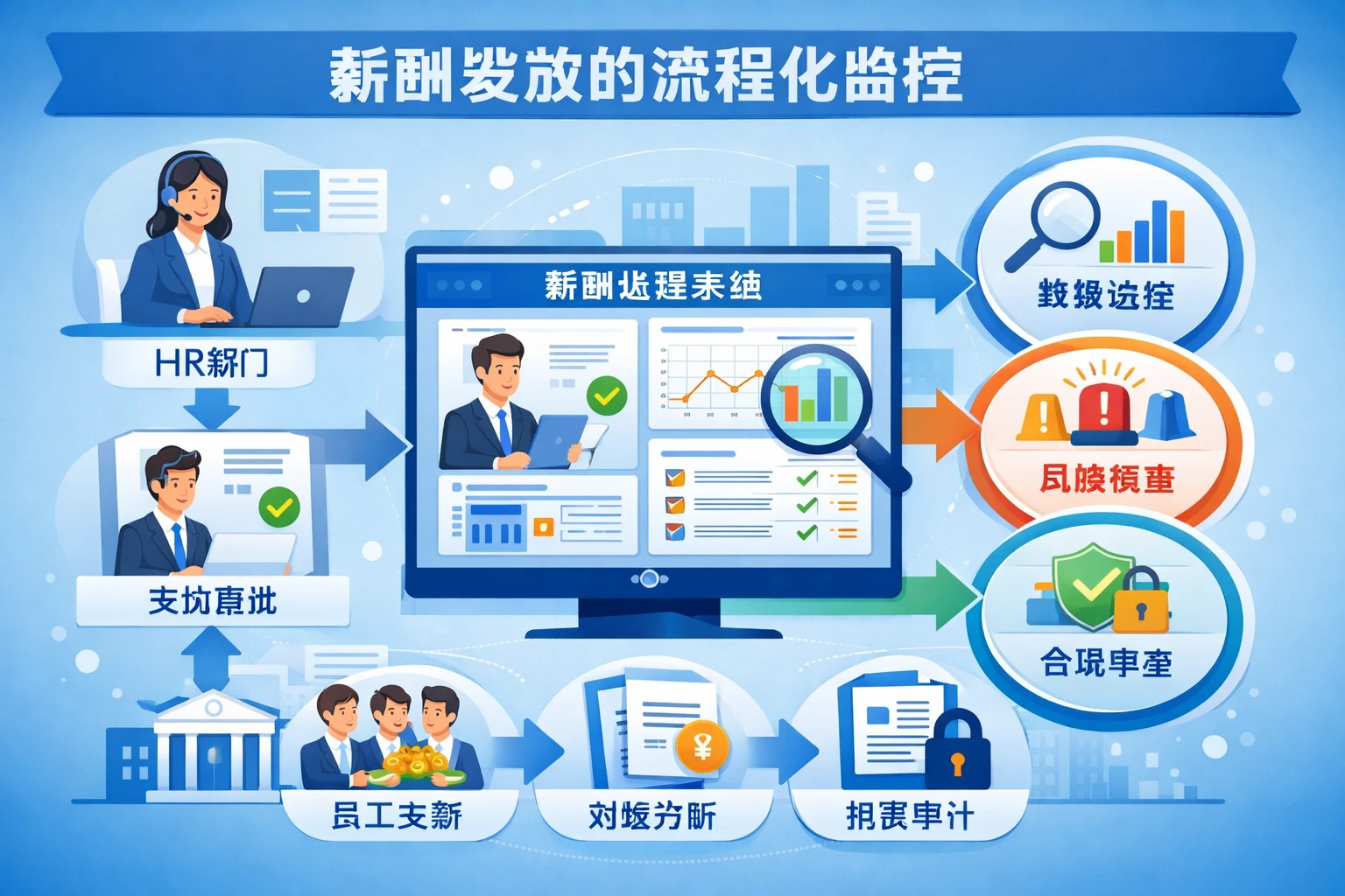 薪酬发放的流程化监控