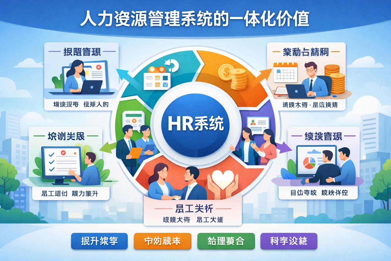 人力资源管理系统的一体化价值