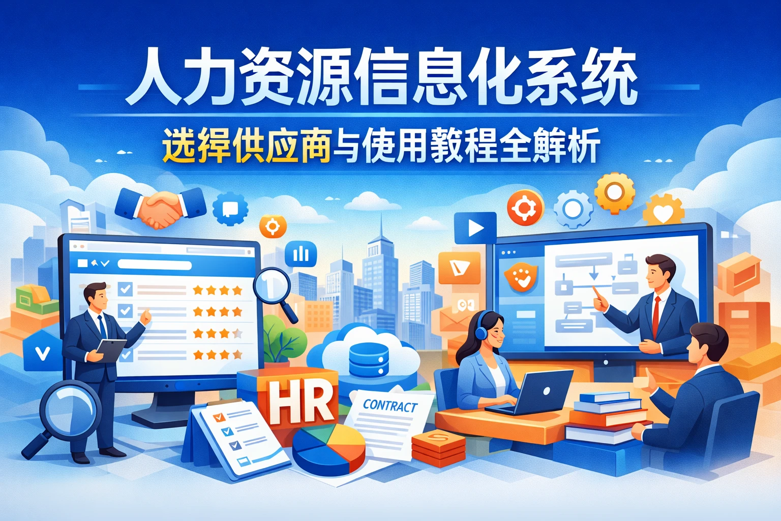人力资源信息化系统：选择供应商与使用教程全解析