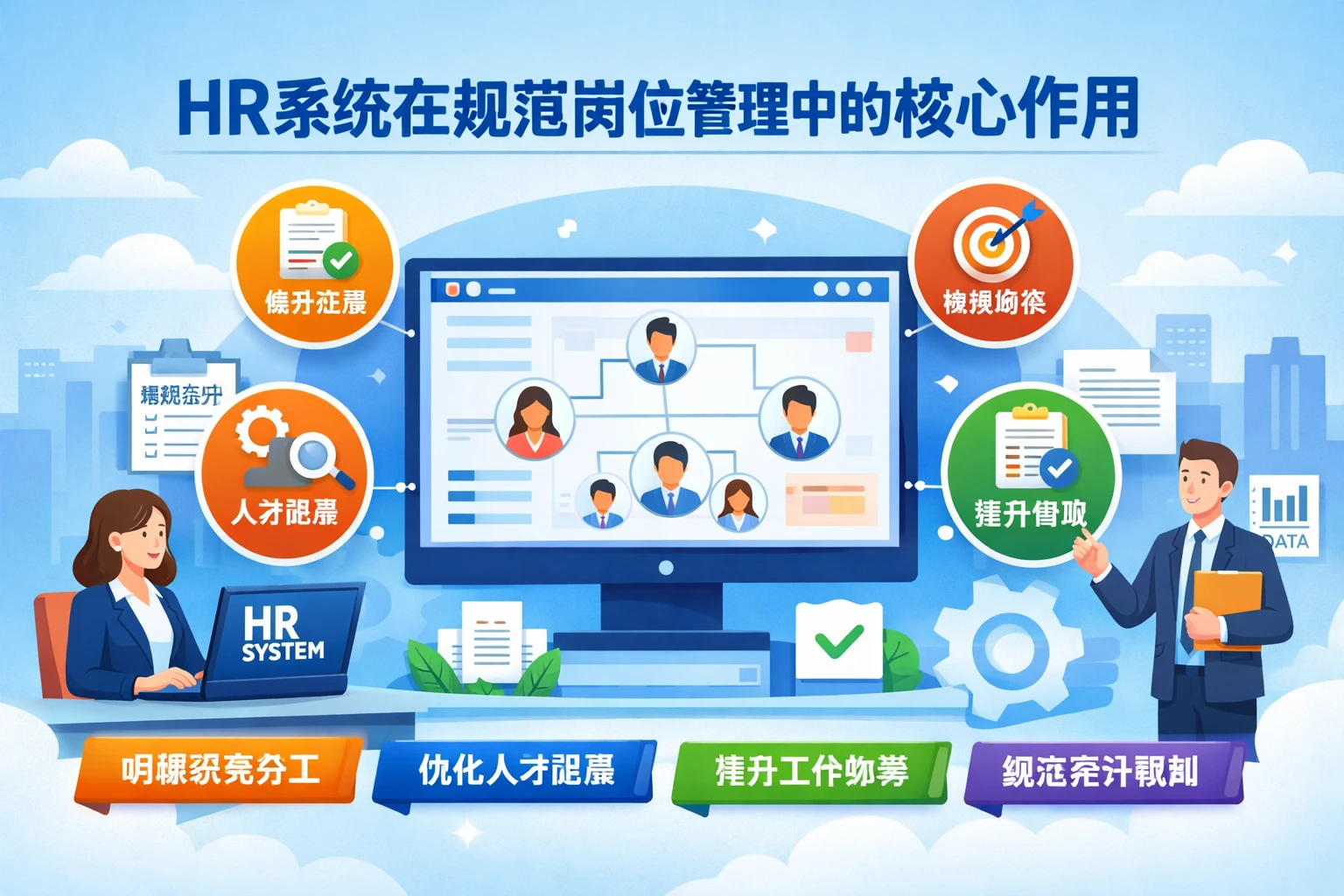 HR系统在规范岗位管理中的核心作用