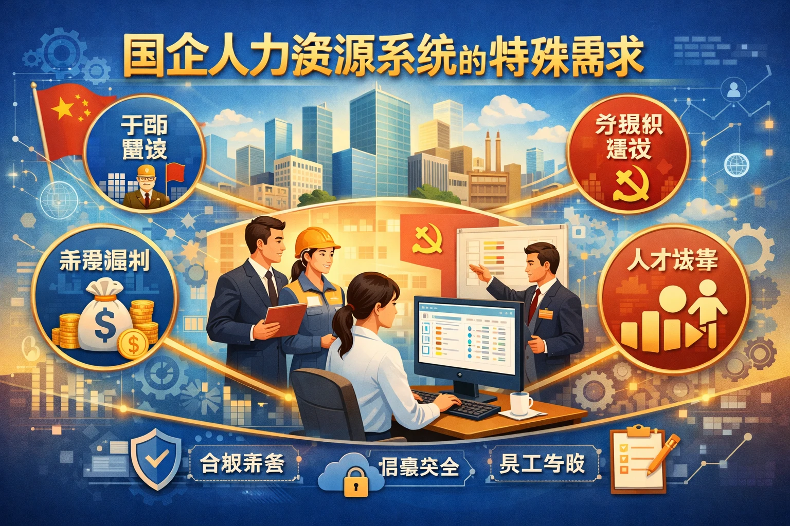 国企人力资源系统的特殊需求