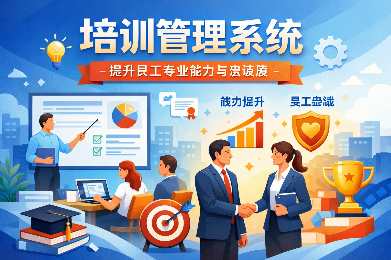 培训管理系统：提升员工专业能力与忠诚度