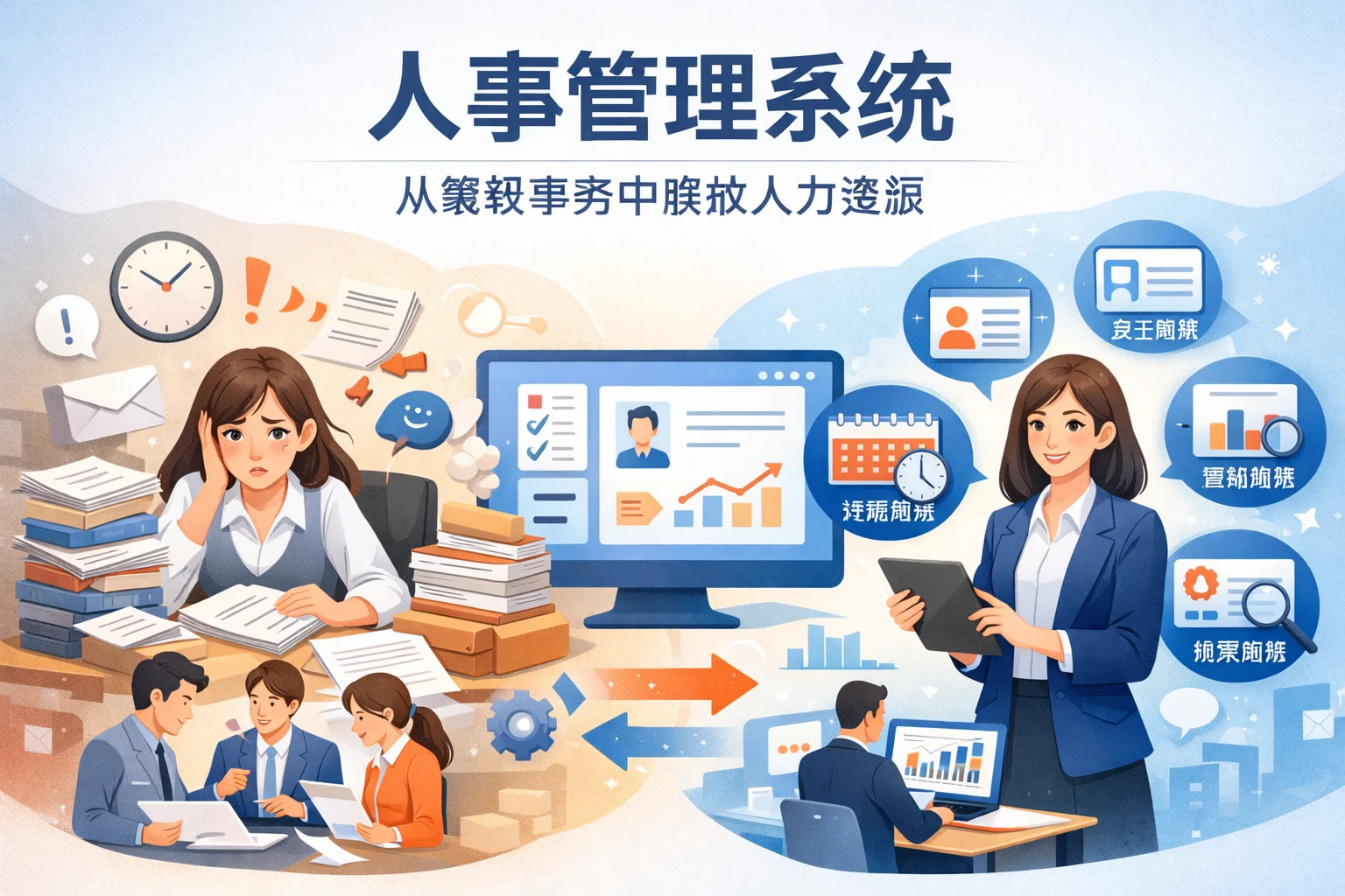 人事管理系统：从繁琐事务中解放人力资源