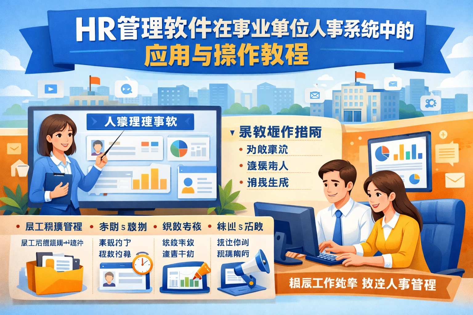 HR管理软件在事业单位人事系统中的应用与操作教程