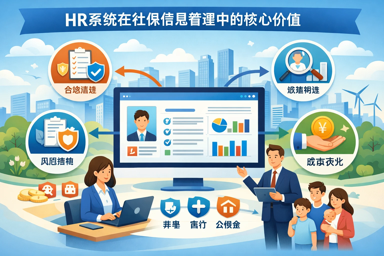 HR系统在社保信息管理中的核心价值