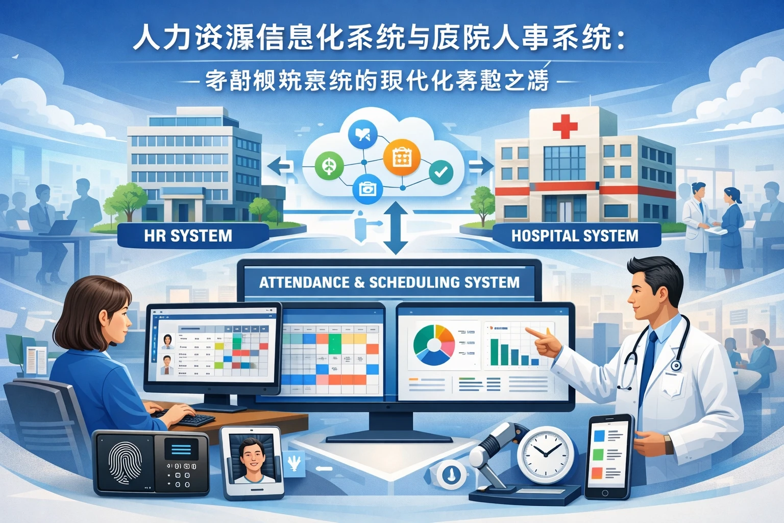 人力资源信息化系统与医院人事系统:考勤排班系统的现代化转型之路
