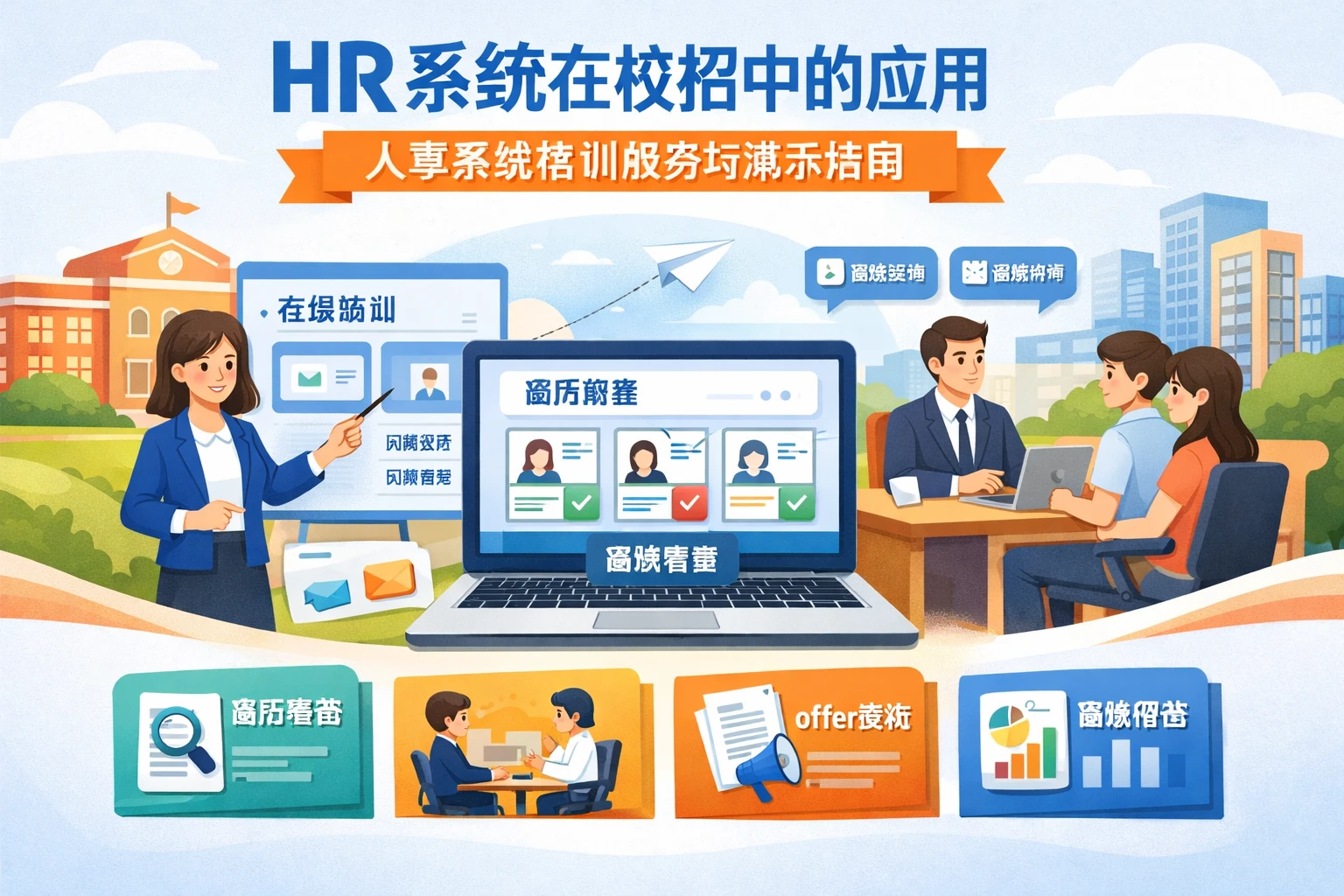 HR系统在校招中的应用:人事系统培训服务与演示指南